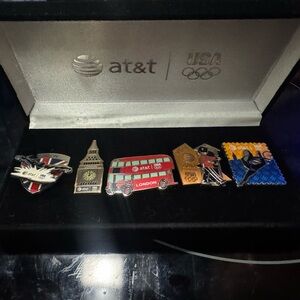 Olympic Pins Set Of 5 2012 London Olympic Pins